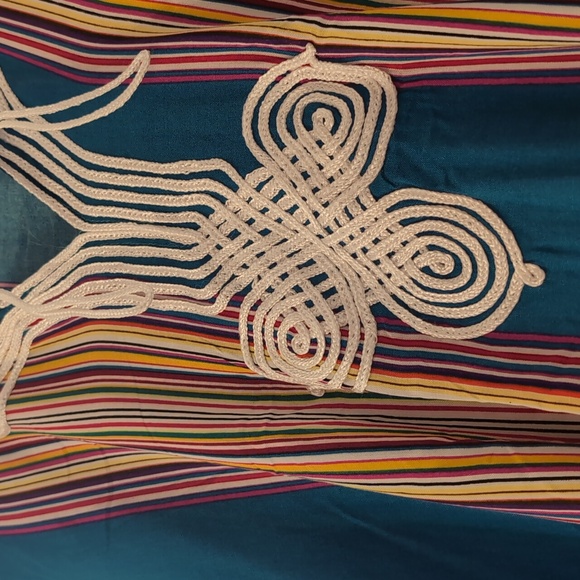 Moroccan Kaftan one size dark teal - Picture 6 of 10